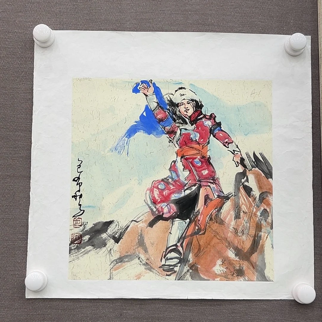 国画画家包布和精品原作