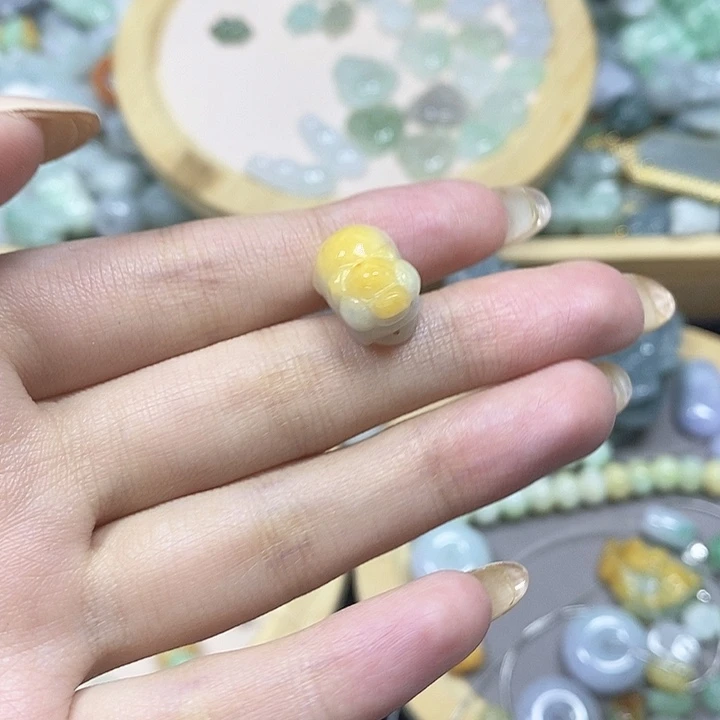 翡翠散珠天然缅甸翡翠