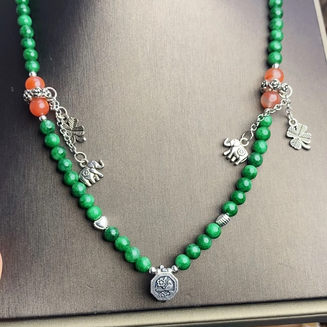 翡翠未镶嵌颈饰99