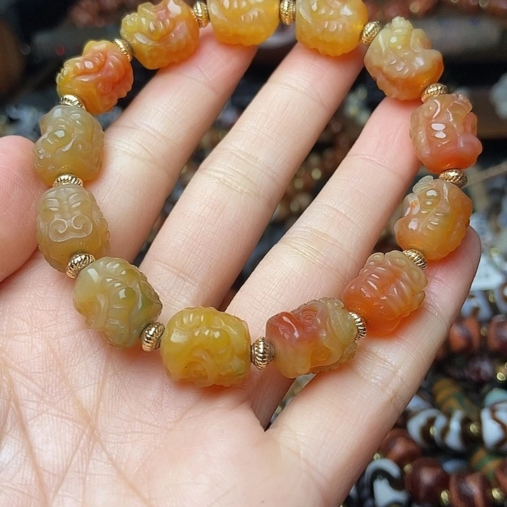 玛瑙/玉髓未镶嵌手链