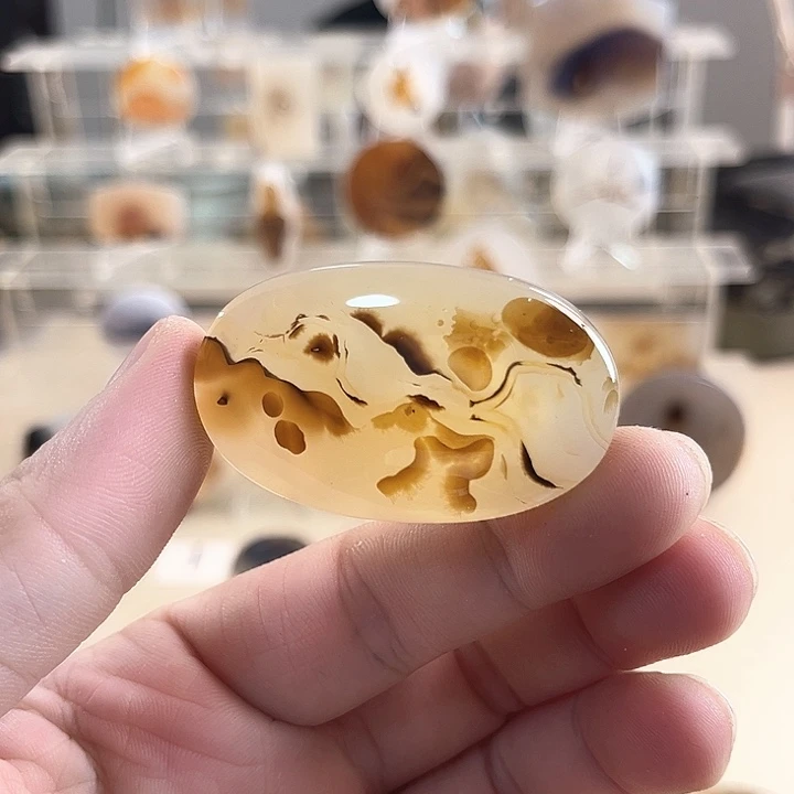 玛瑙/玉髓未镶嵌吊坠(不含链)