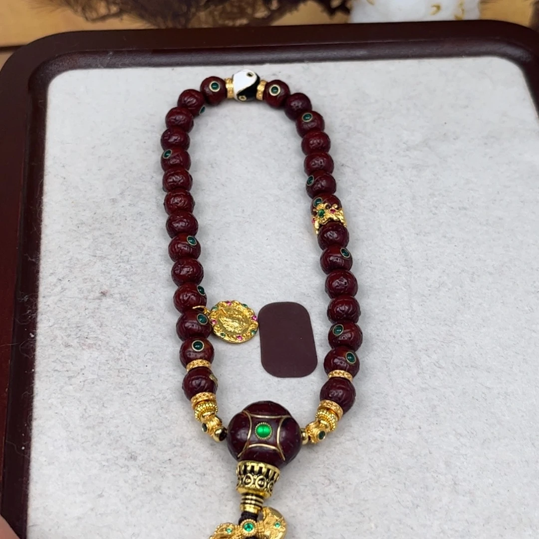 与***同吊坠凤眼菩提凤眼