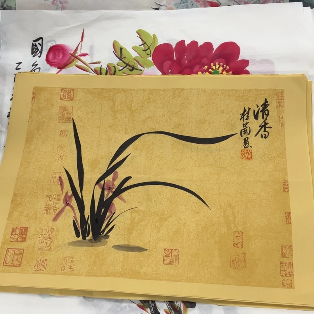 国画纯手绘字画国画作品欣赏