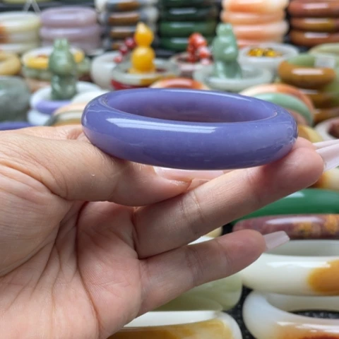*****合金手镯石英岩玉
