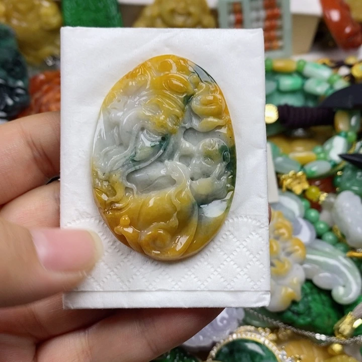 翡翠吊坠(不含链)未镶嵌