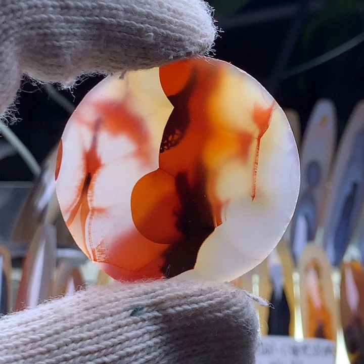 玛瑙/玉髓颈饰未镶嵌157