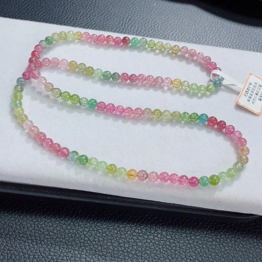 未镶嵌手链碧玺5.3mm左右