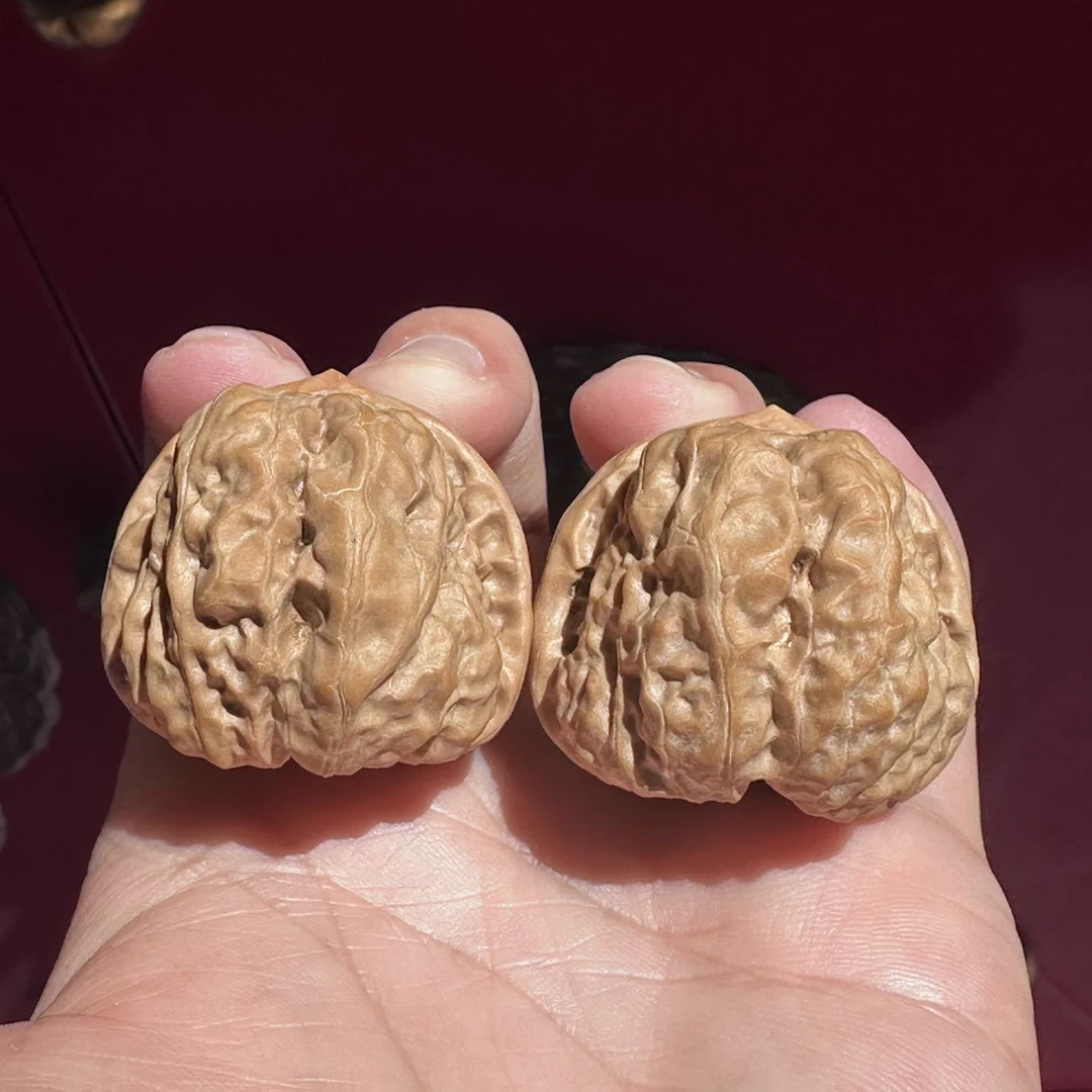 【中国涞水麻核桃协会】26 G38063-延庆山地蛤蟆头核桃-尺寸37mm-
