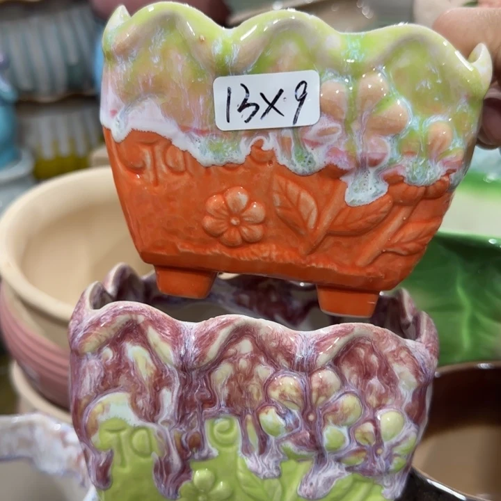 凑9块包邮，有孔，花盆