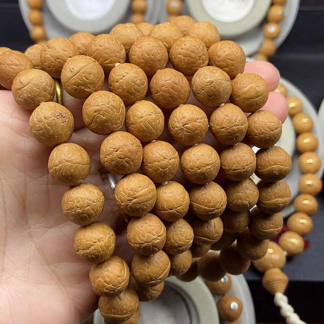 凤眼菩提手串12.5➕素108念珠，25年籽