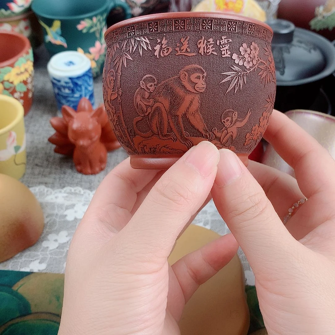 茶杯紫砂高端主人杯