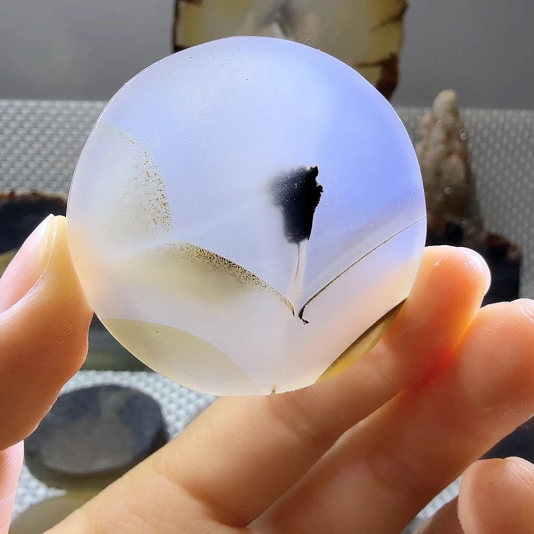 玛瑙/玉髓未镶嵌吊坠(不含链)37