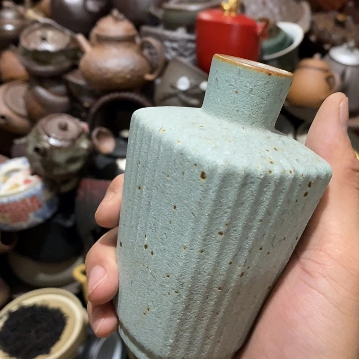 瓷片荷花的小尾巴就算结束