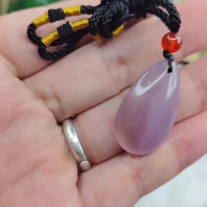 邱***聪和田玉（糖玉）未镶嵌颈饰