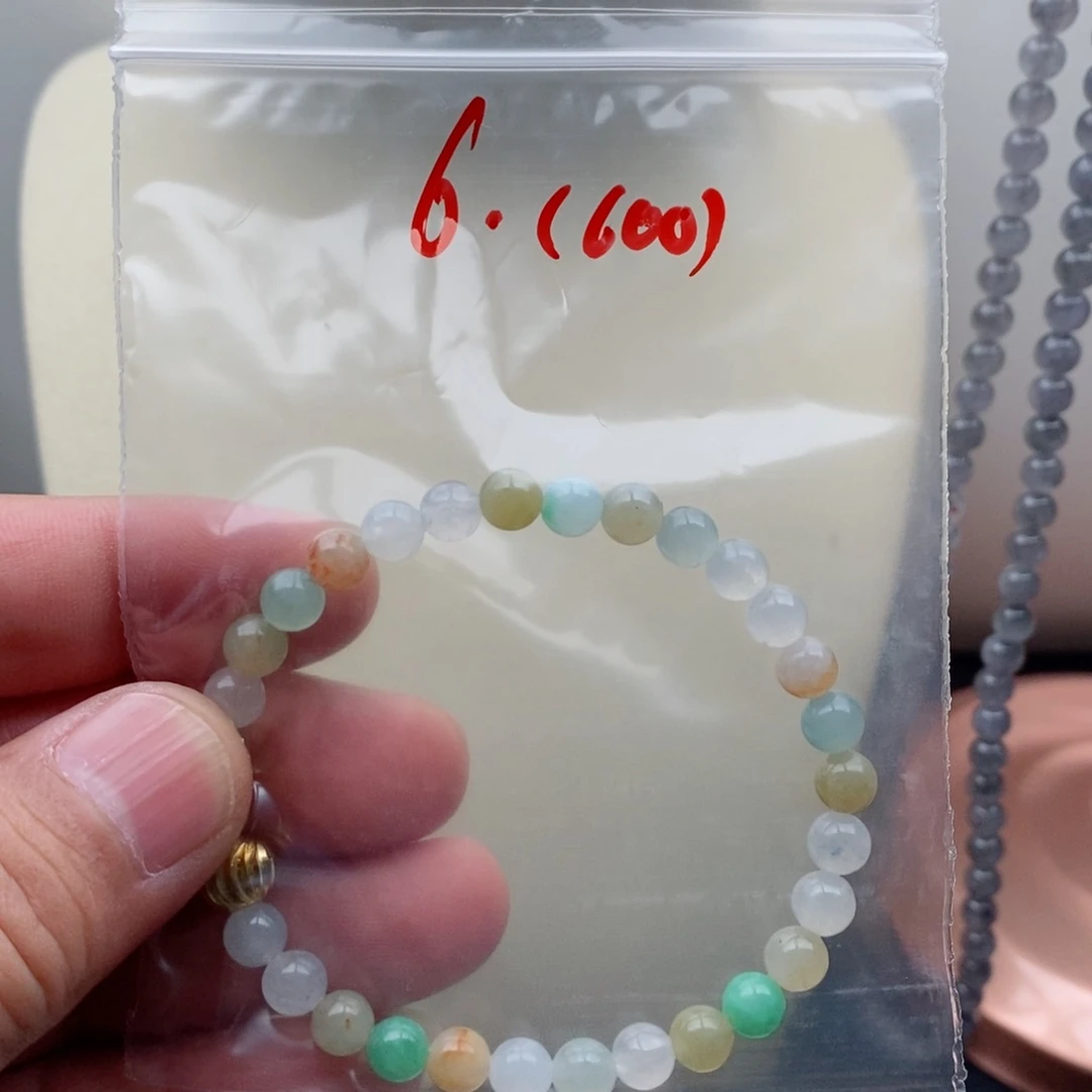 定制翡翠未镶嵌翡翠珠链