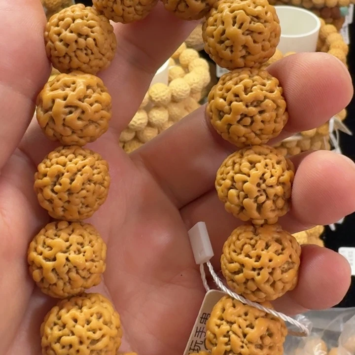 钢***球手串佛螺菩提佛螺菩提手串