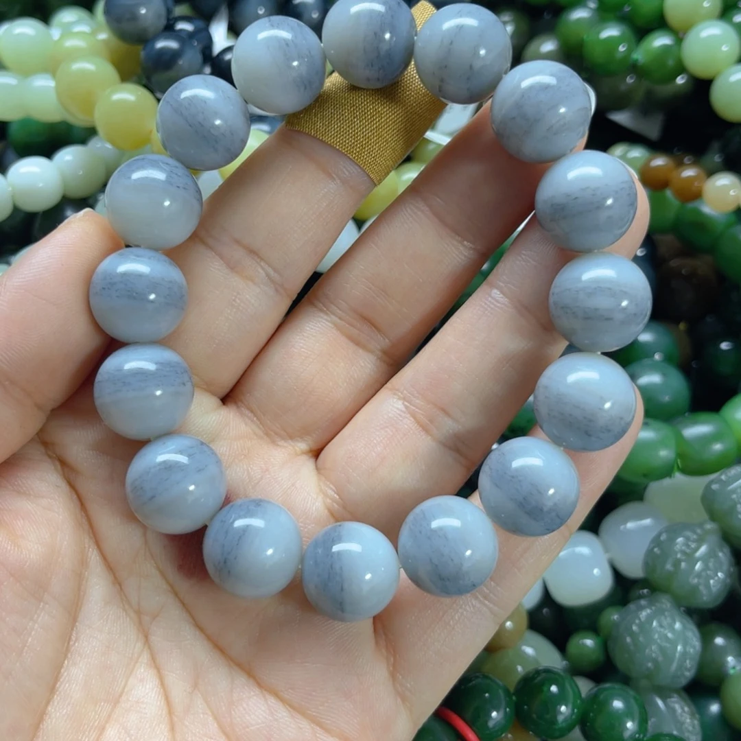 未镶嵌手串和田玉