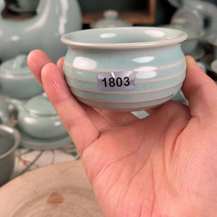 杯胖*1803 青鸾汝瓷汝州发货