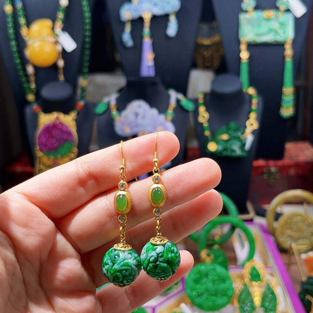 【闪购商品】翡翠耳饰未镶嵌福利