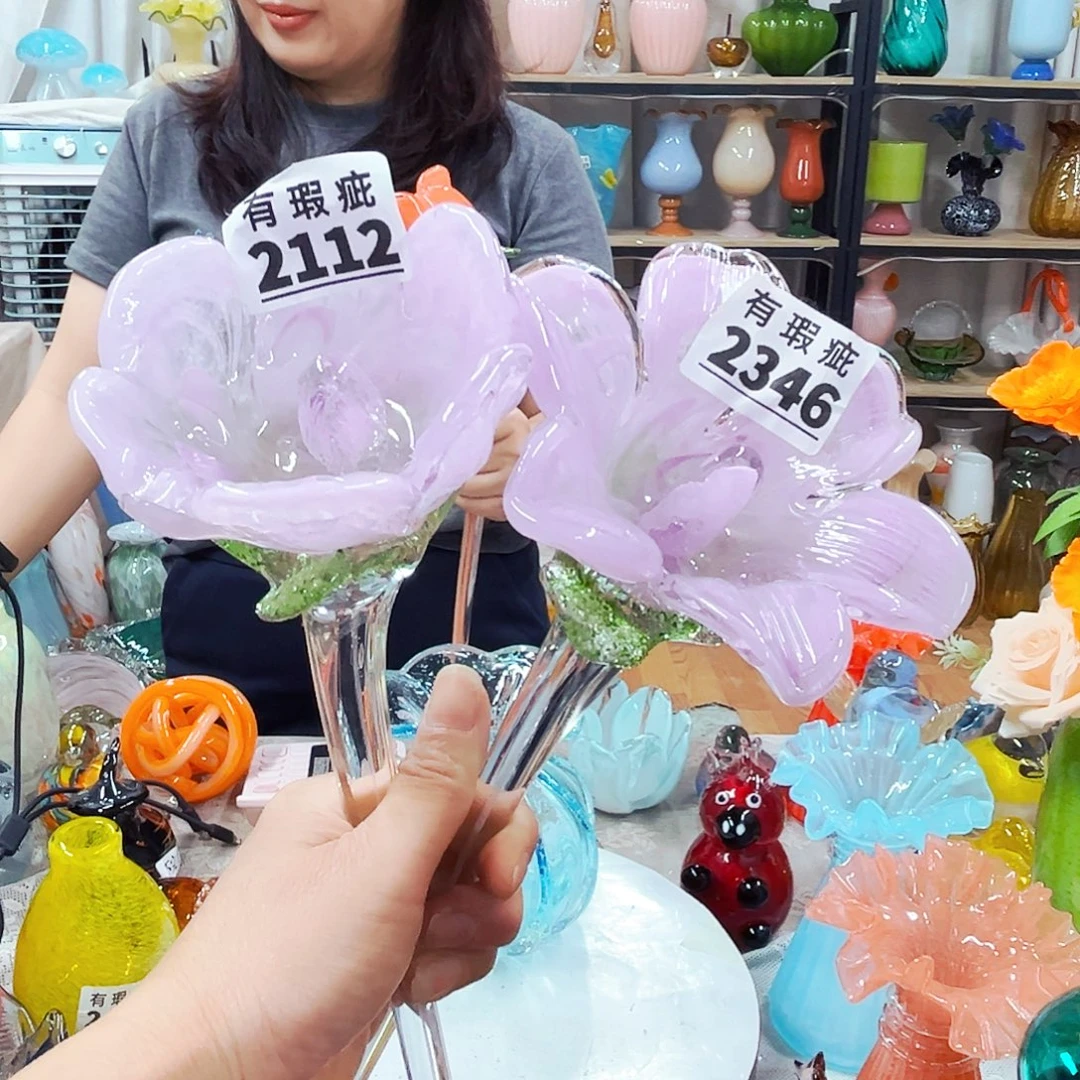 梅***‘琉璃2瑕花家悦花器摆件