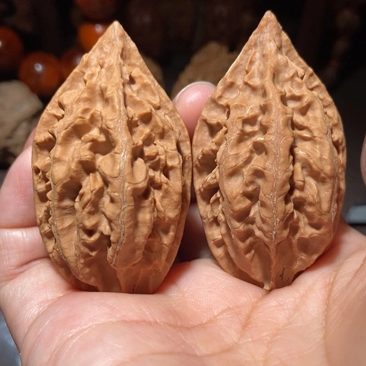 把件文玩核桃东北楸子小雪234