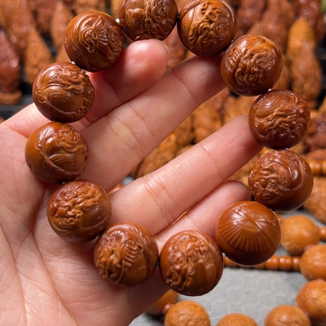 母***者手串/手链橄榄核核雕
