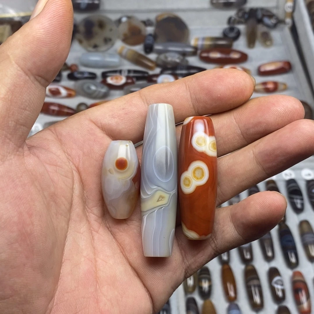 未镶嵌玛瑙/玉髓珠宝半成品