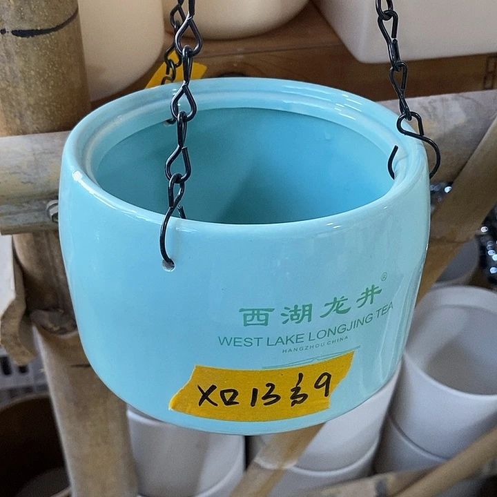 摆件陶盆有孔 微瑕介意勿拍