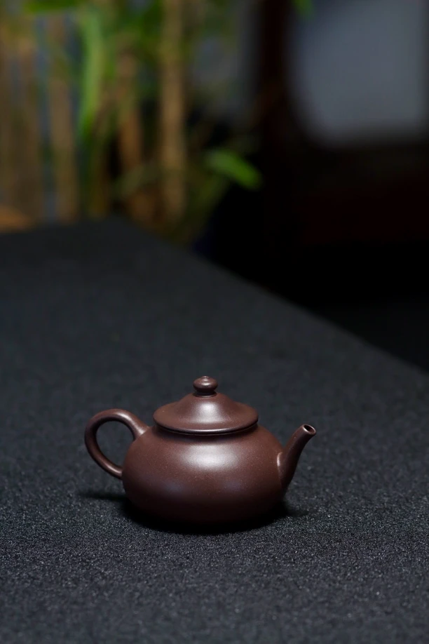 祝壹 渔舟 紫泥薄胎全手工紫砂壶