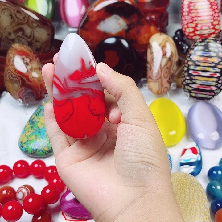 玛瑙/玉髓挂件未镶嵌