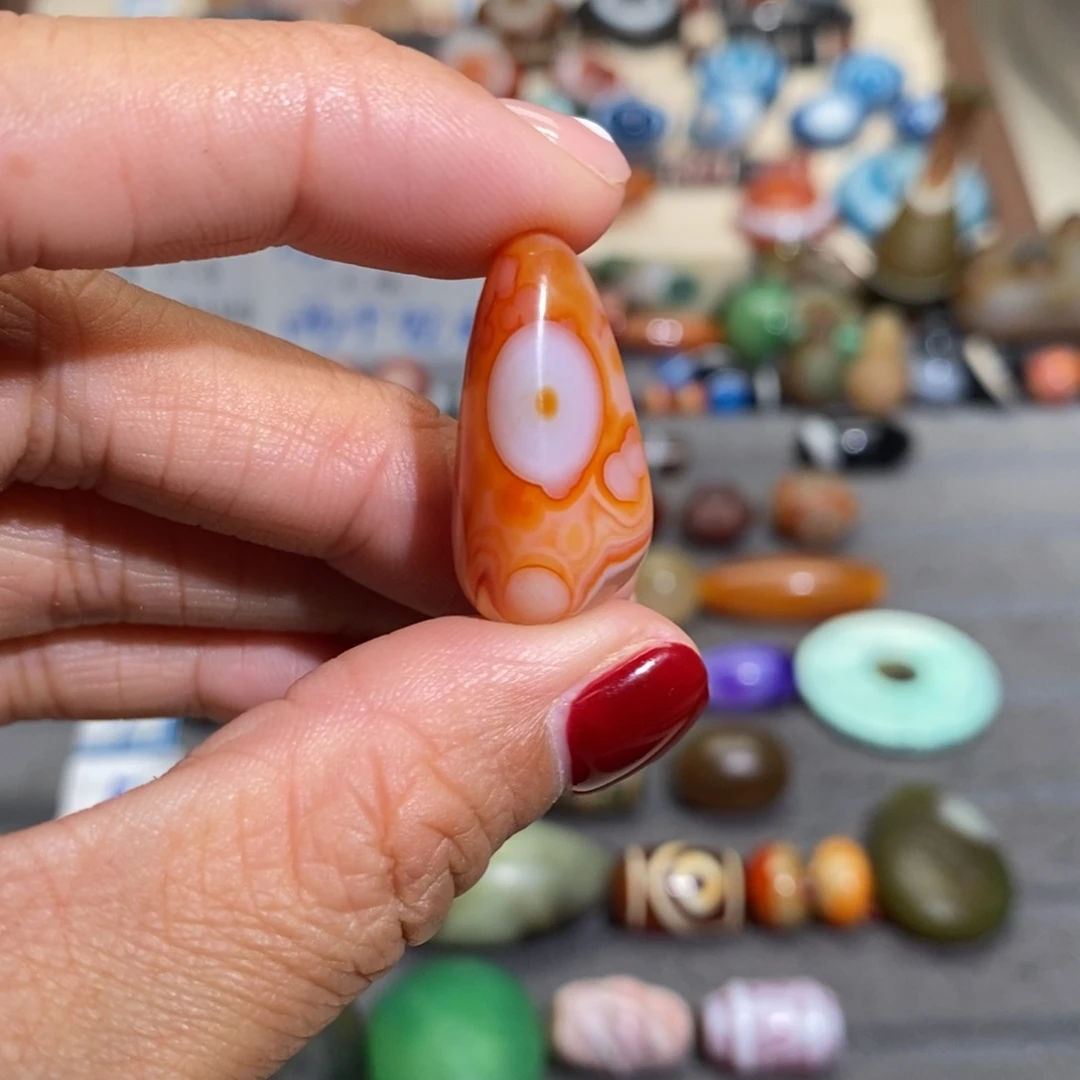 左***叶玛瑙/玉髓合金手链