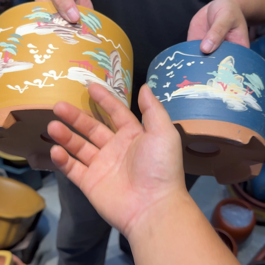 紫砂花盆瑕疵的问题