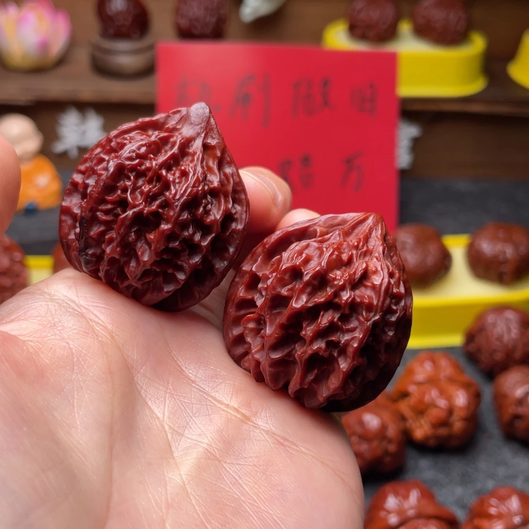 吊坠文玩核桃文玩核桃 手把件 龙鳞 37