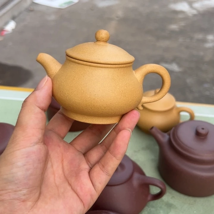 茶壶紫砂黄金段不挑130