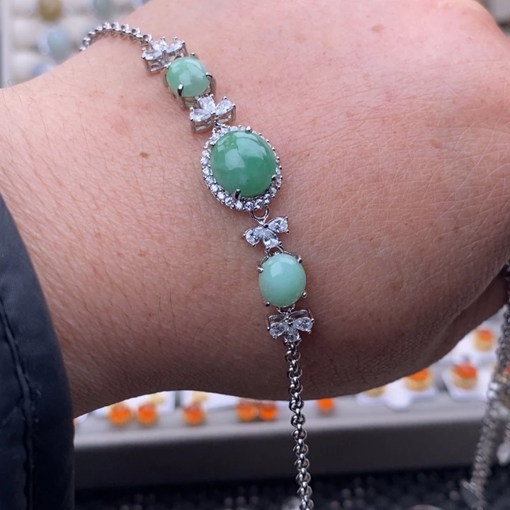 未镶嵌戒指翡翠q*^缅甸