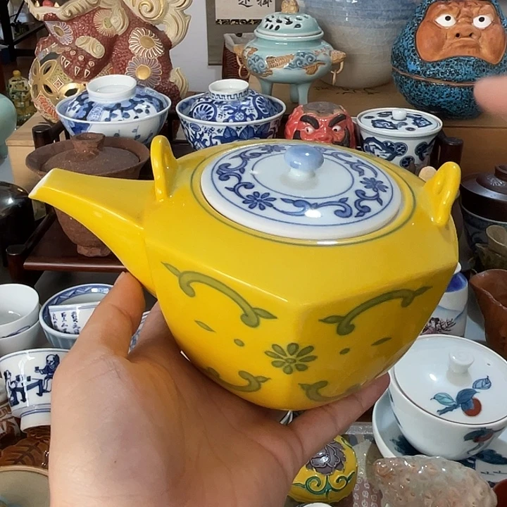 云***G瓷片提梁壶不错的好看