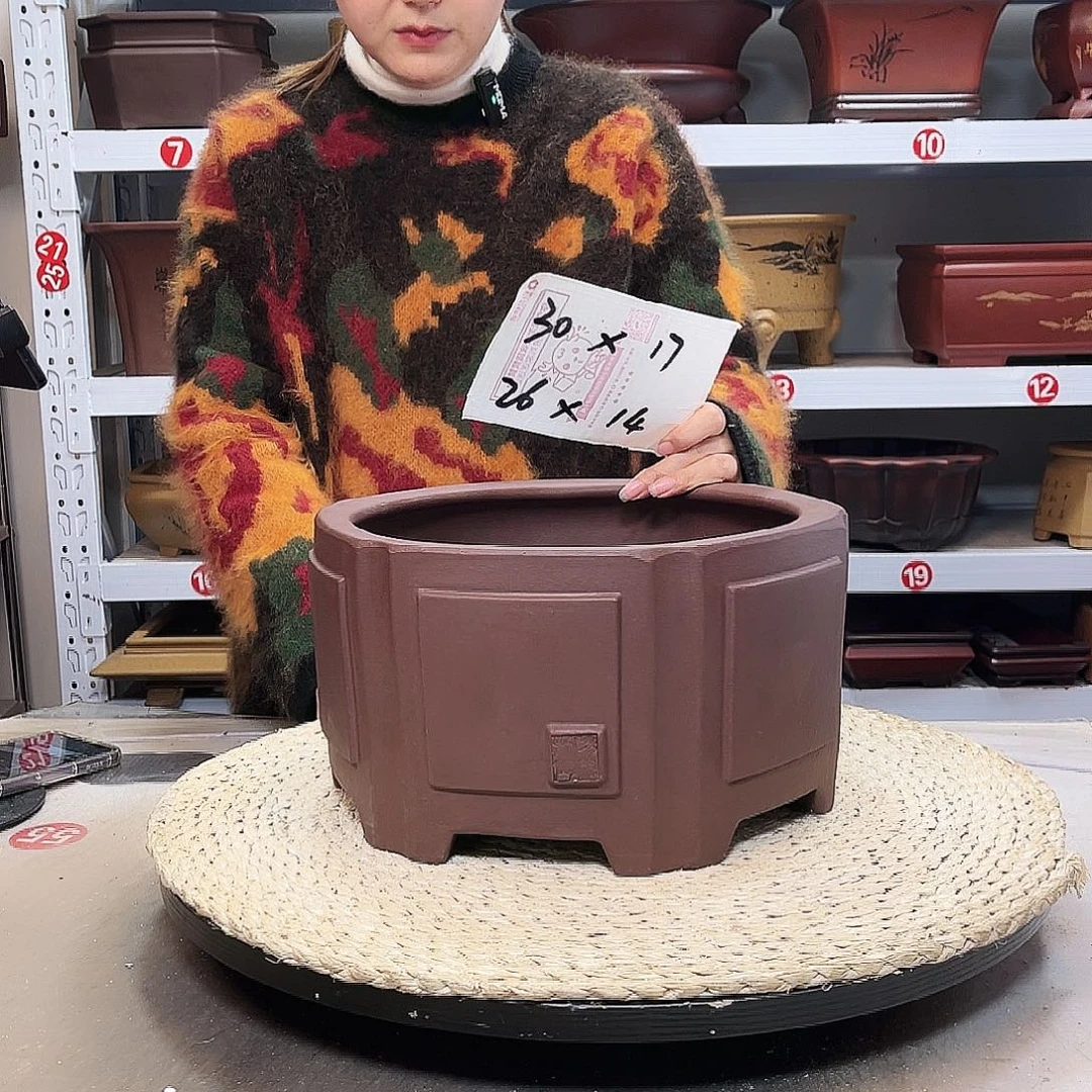 紫砂花盆紫砂花盆