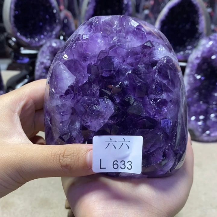 未镶嵌大型摆件（非配饰）紫晶摆件