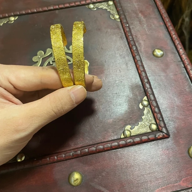 家居摆件121(一对)仿古复古现代工艺摆件