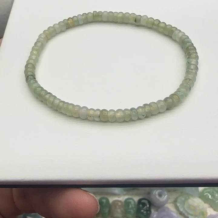 翡翠未镶嵌手链手串