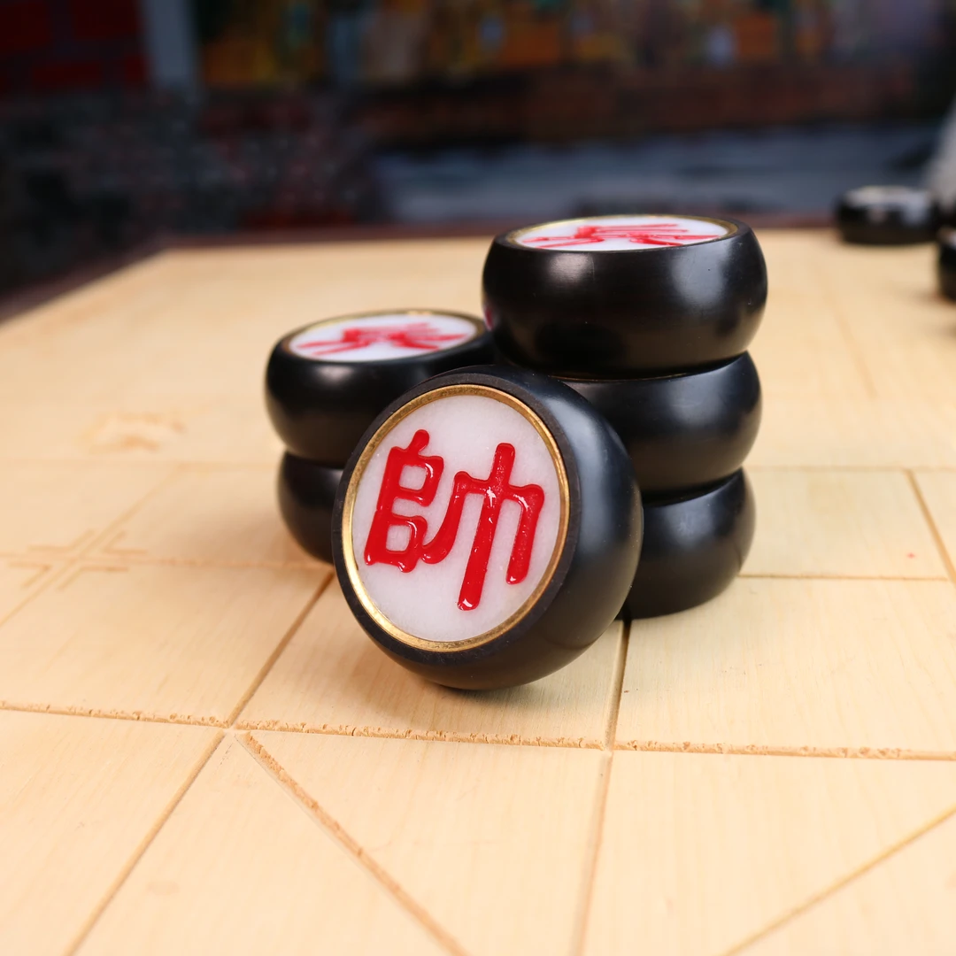 象棋材质紫光檀38x16mm