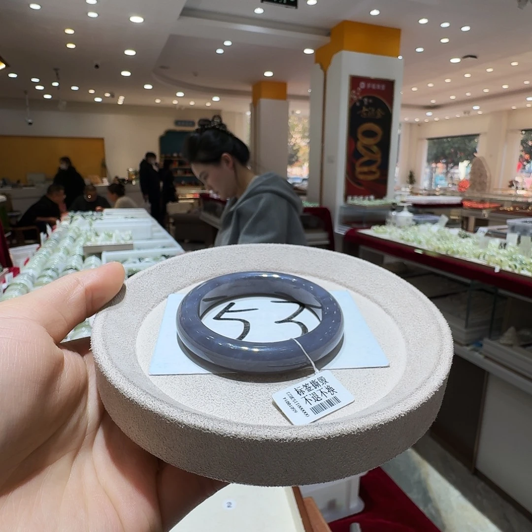 和田玉未镶嵌手镯157