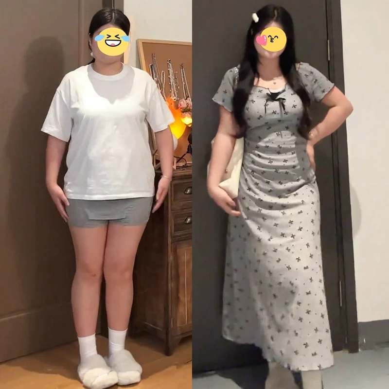 温柔韩系法式波点连衣裙女夏新款收腰显瘦绝美气质假两件茶歇裙子