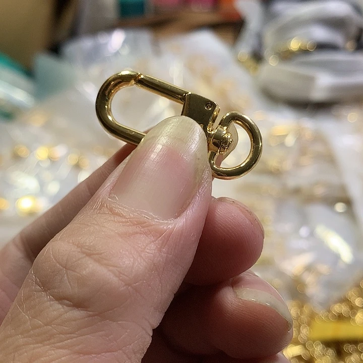 皮革驴家门扣小链条钩10个