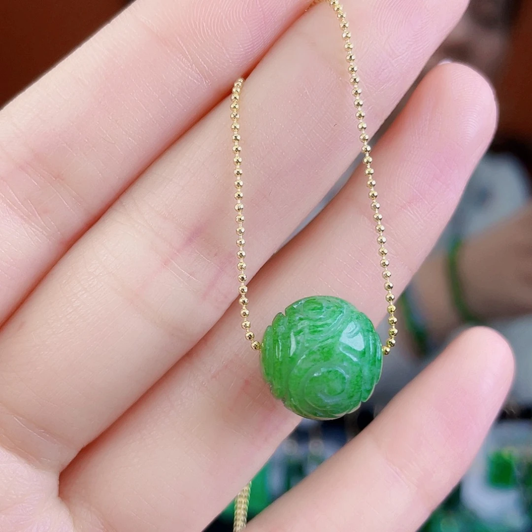 翡翠未镶嵌耳饰饰品