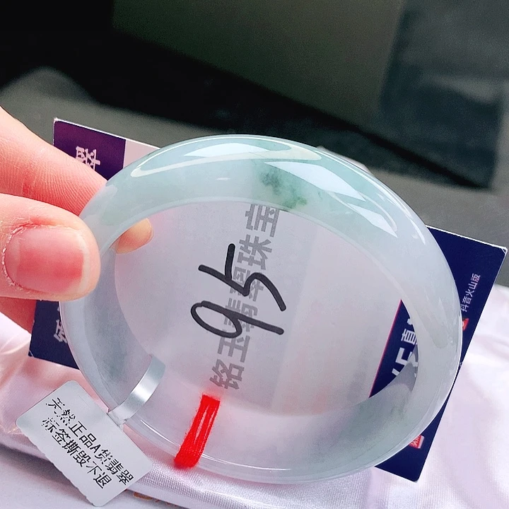 翡翠未镶嵌手镯缅甸天然a货翡翠手镯