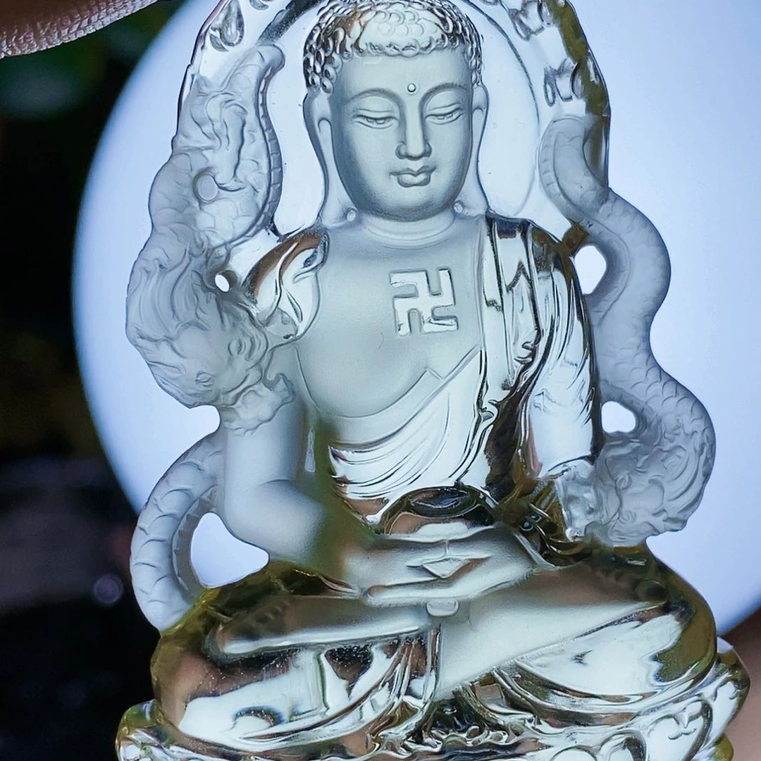 未镶嵌颈饰水晶随***吊墜