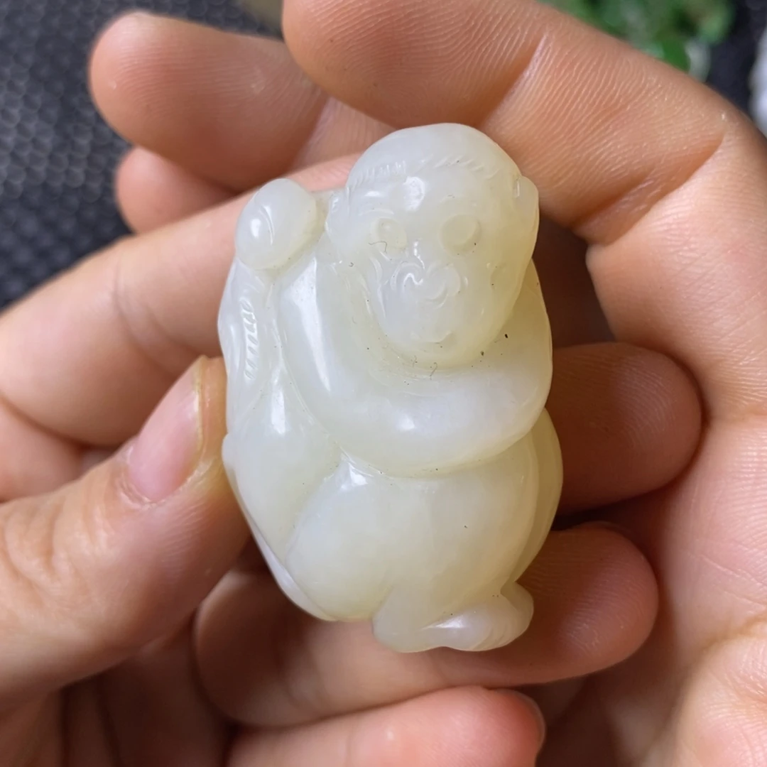 吊坠白玉菩提摆件
