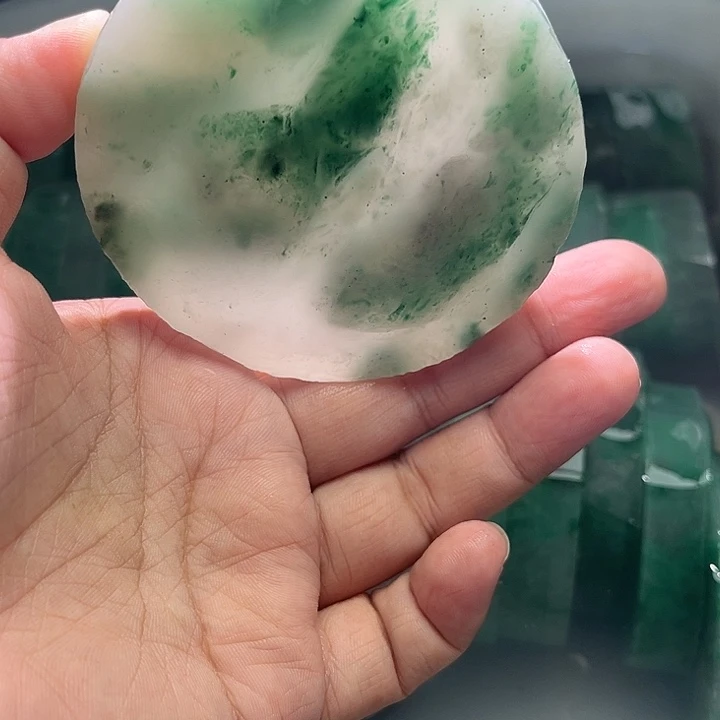 定制石英质玉（非洲翠）定制天然非洲翠手镯