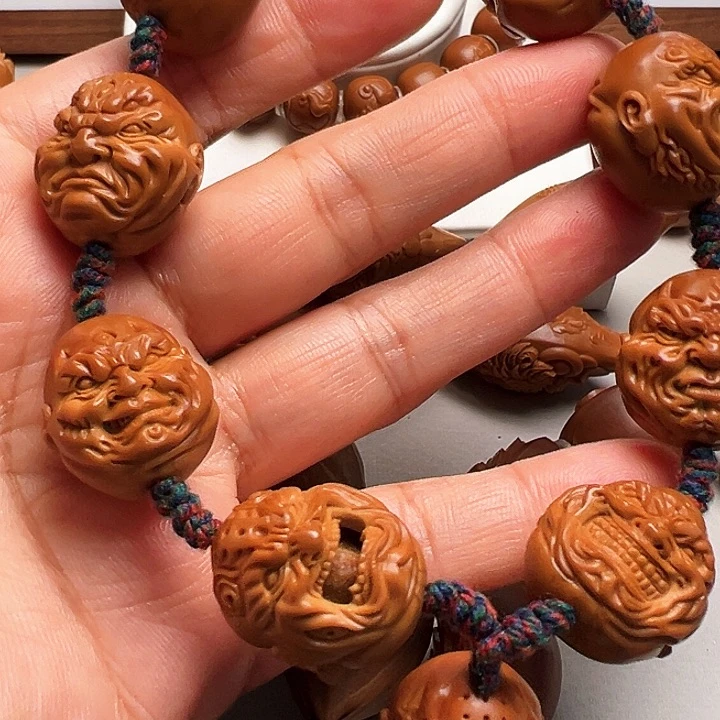 不***氧橄榄核手串/手链经典恶僧